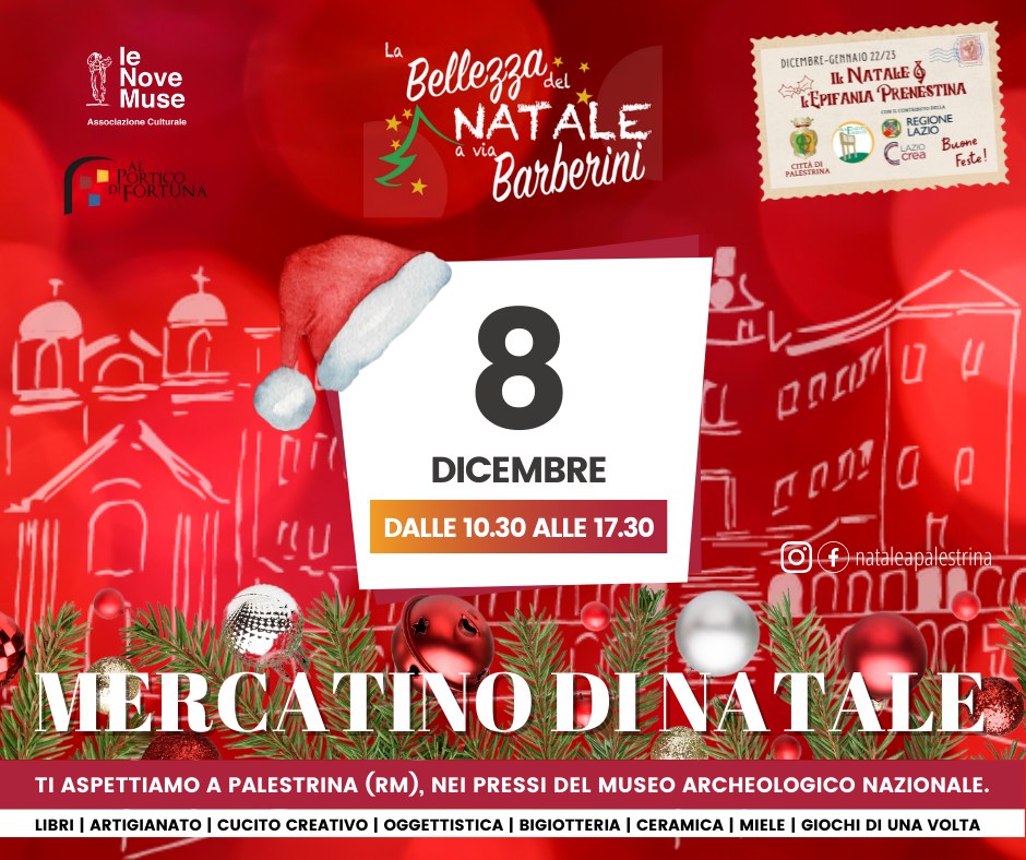 I Mercatini di Natale. Oggi dalle 10.30