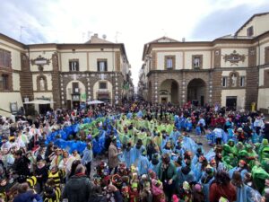 L'apertura del carnevale zagarolese.