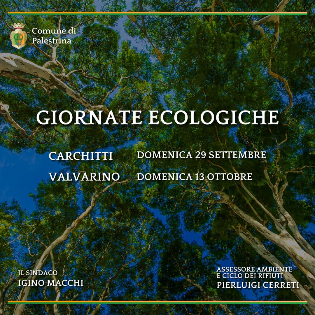 giornate ecologiche