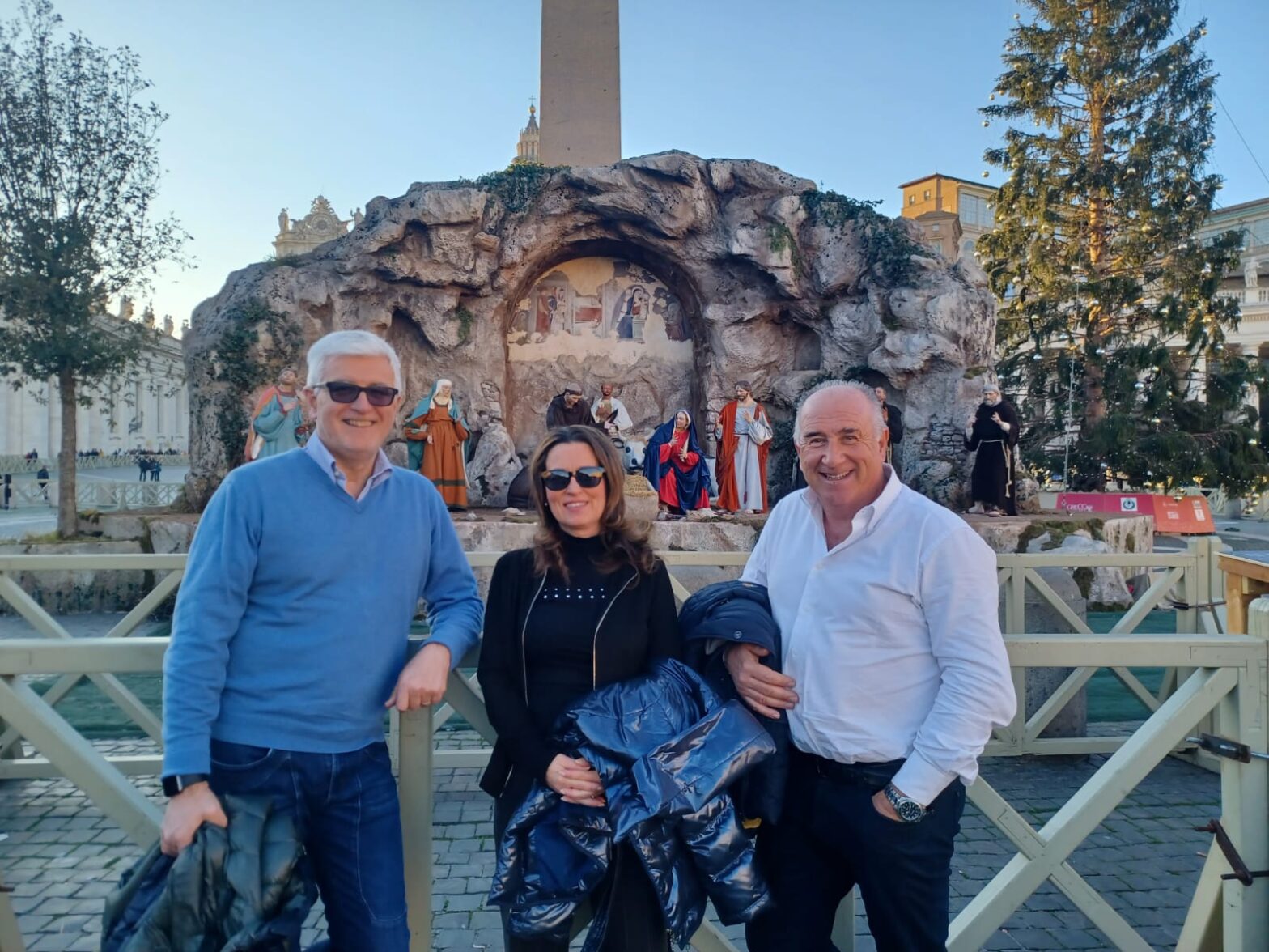 Danilo Sordi, Federica Petrinca e Pietro Colagrossi di Rigenerare Insieme Gallicano