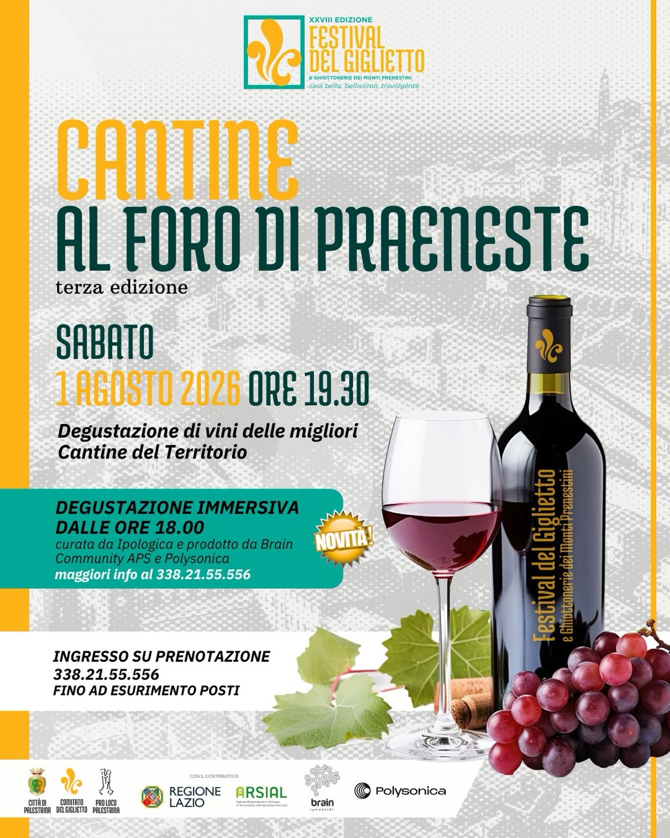 CANTINE AL FORO DI PRAENESTE