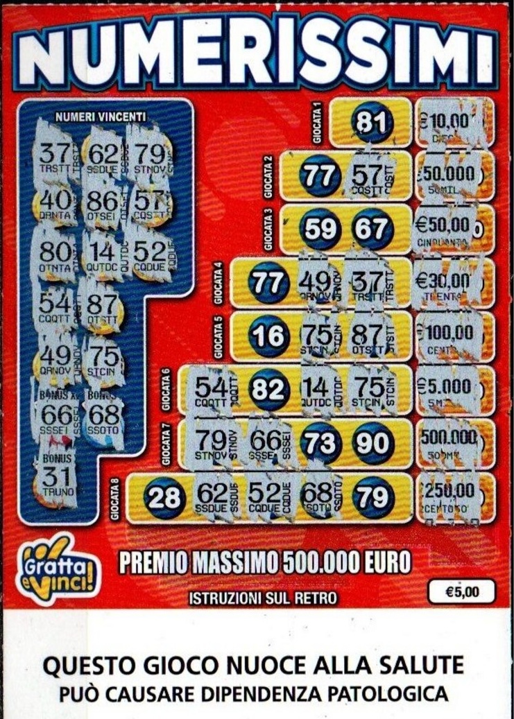 gratta e vinci