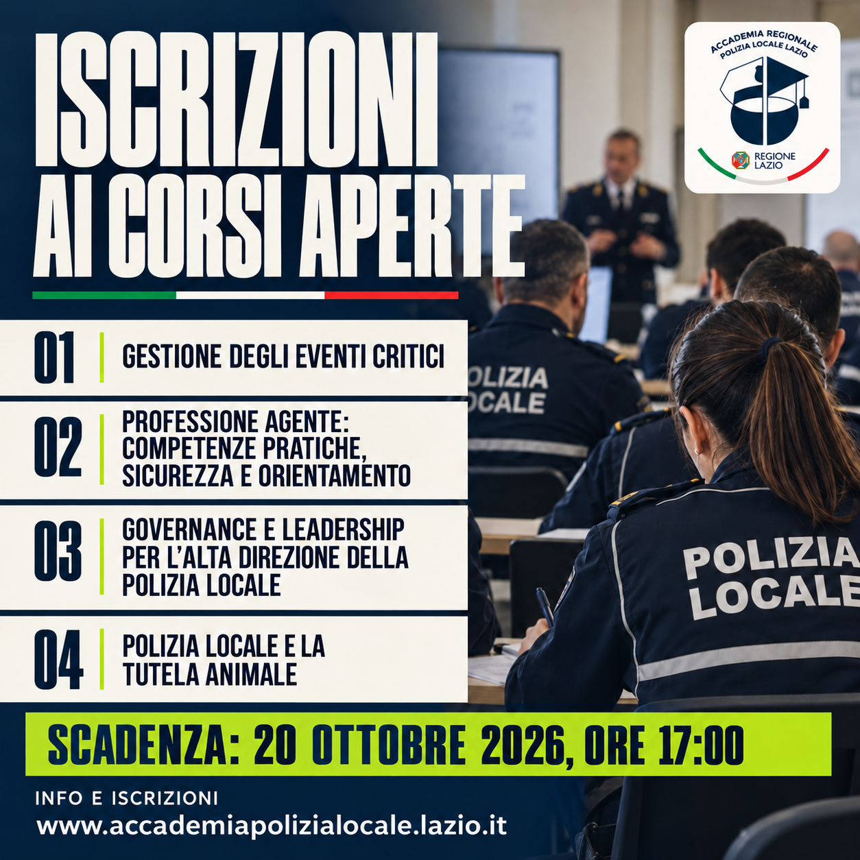 accademia di polizia locale