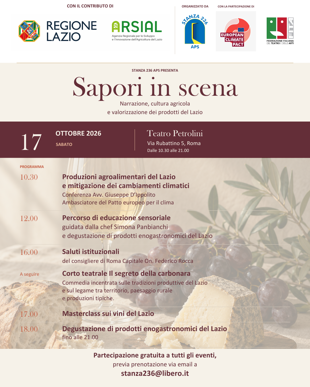 sapori in scena